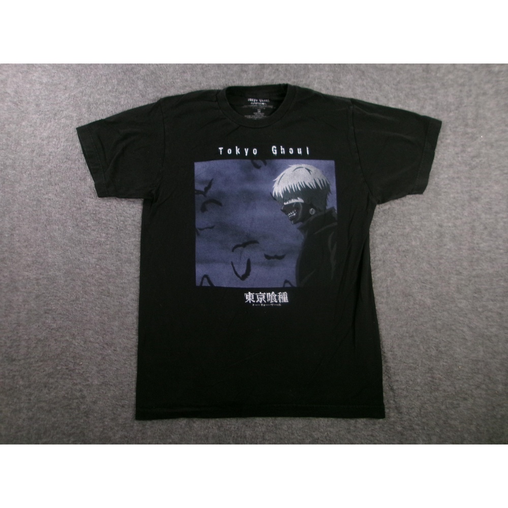 Tokyo Ghoul Shirt Mens Medium Black  Anime Ken Kaneki Manga Fandom Streetwear